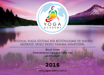 YOGA ACADEMY 2016 TAKVİMİ ÇIKTI!